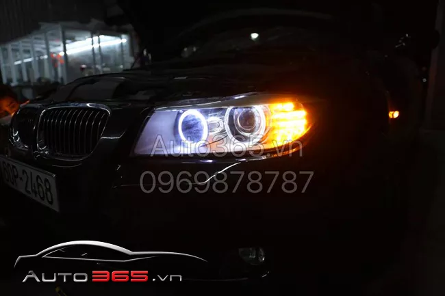 Nâng cấp đèn cho BMW E90 Tại Auto365